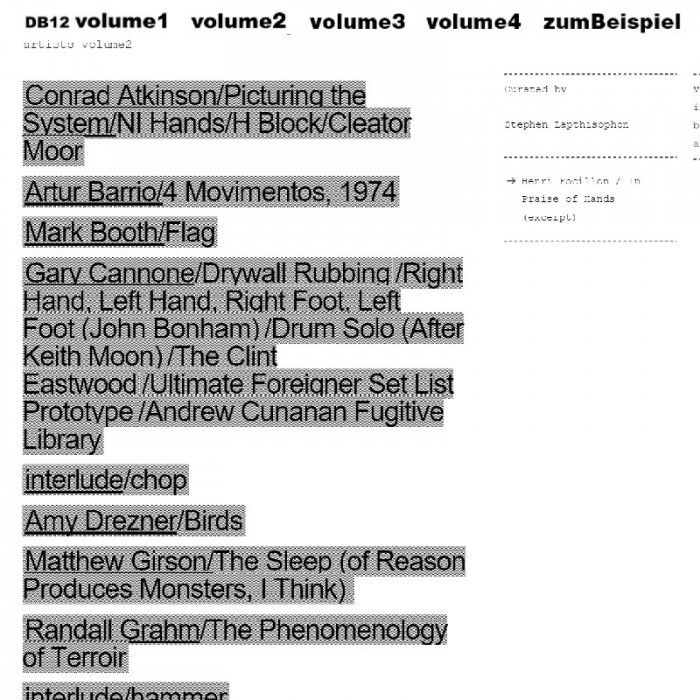 Dallas Biennial Website